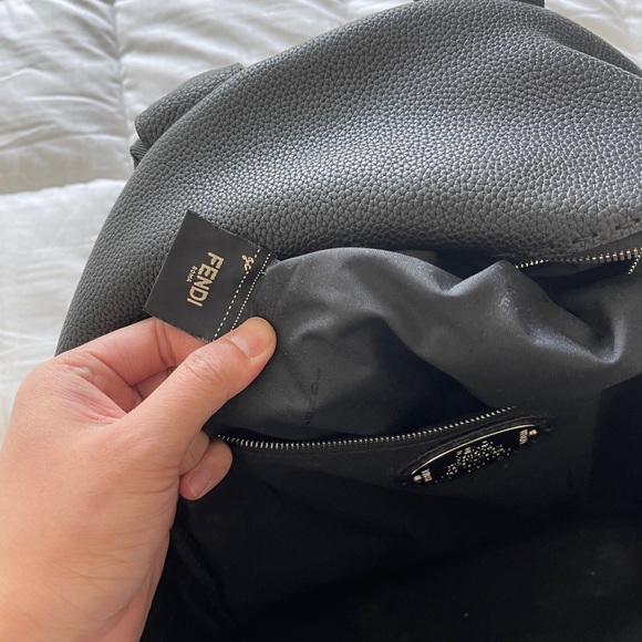 *SOLD*Fendi Selleria No Words Fendi Faces Backpack - Picture 6 of 11